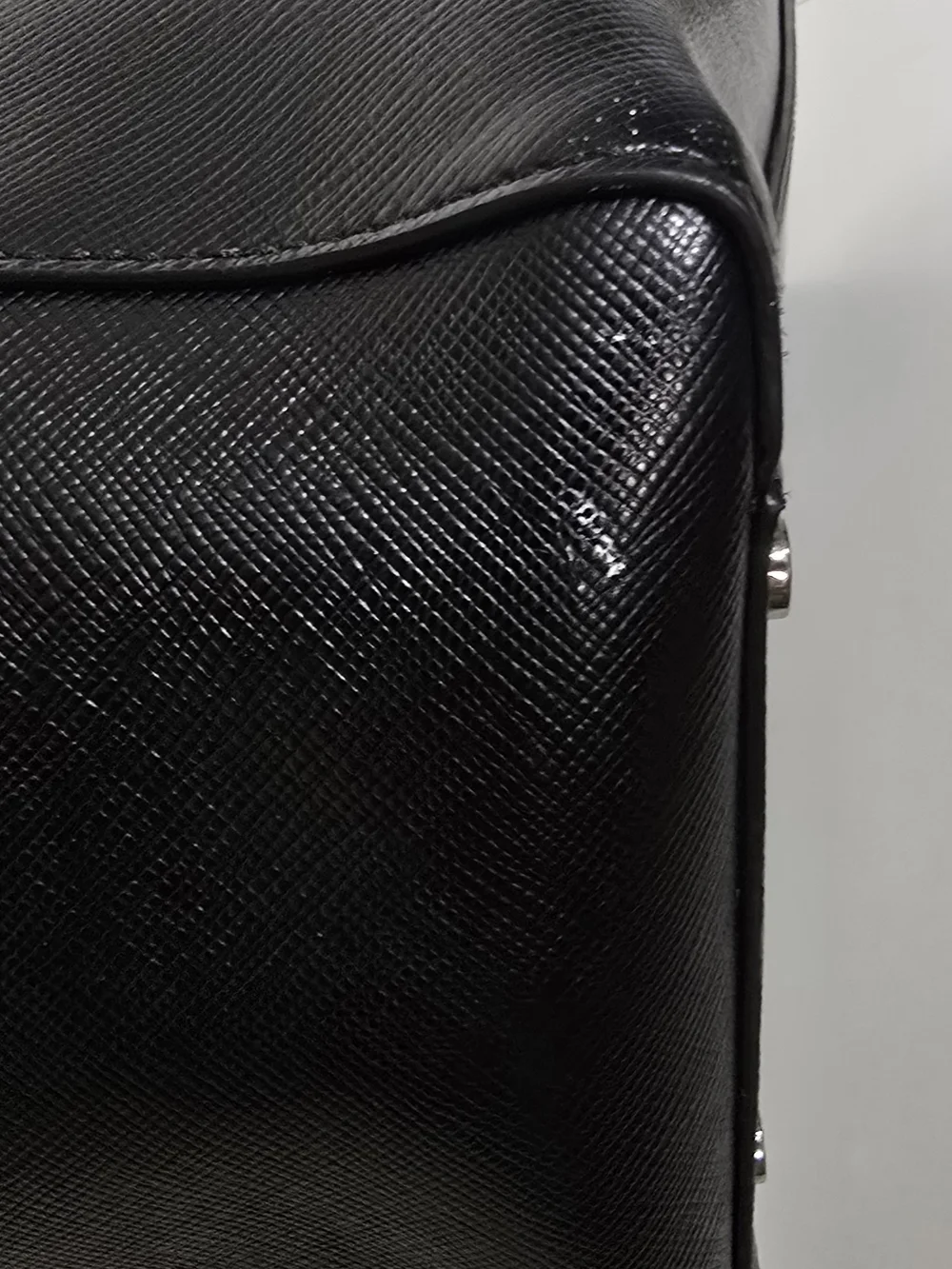 kate spade Black Leather Staci Laptop Tote